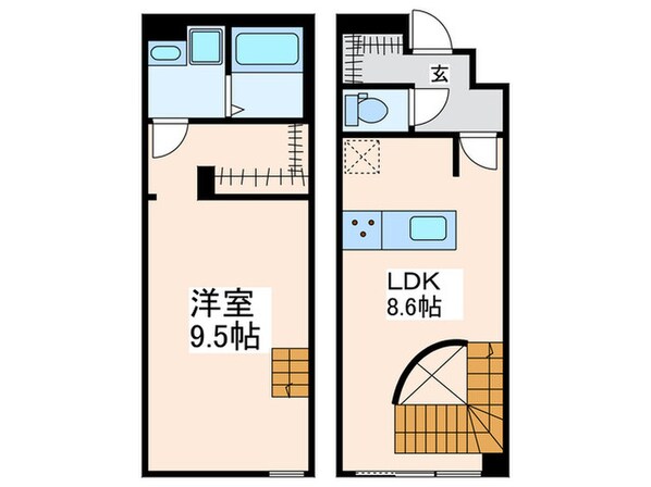 LEGALAND四谷ANNEXの物件間取画像